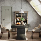 Tribesigns Square Dining Table for 4, 31.5-Inch With Sturdy Pedestal Base - ATSProducts