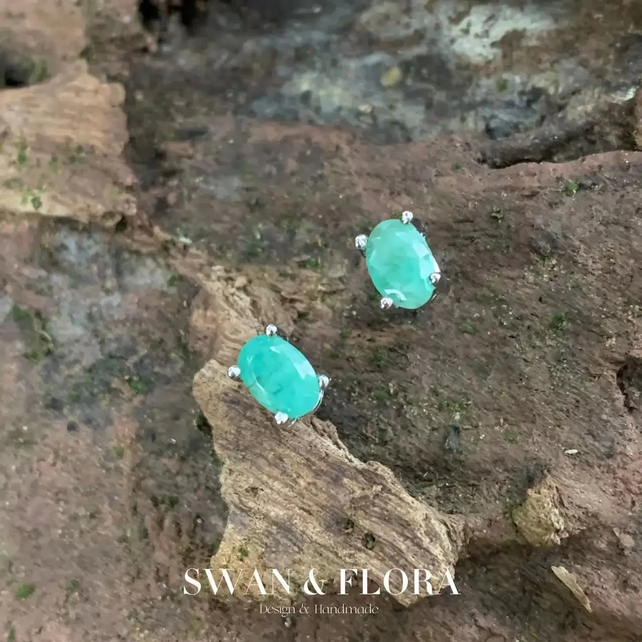 Natural Emerald Earrings - ATSProducts