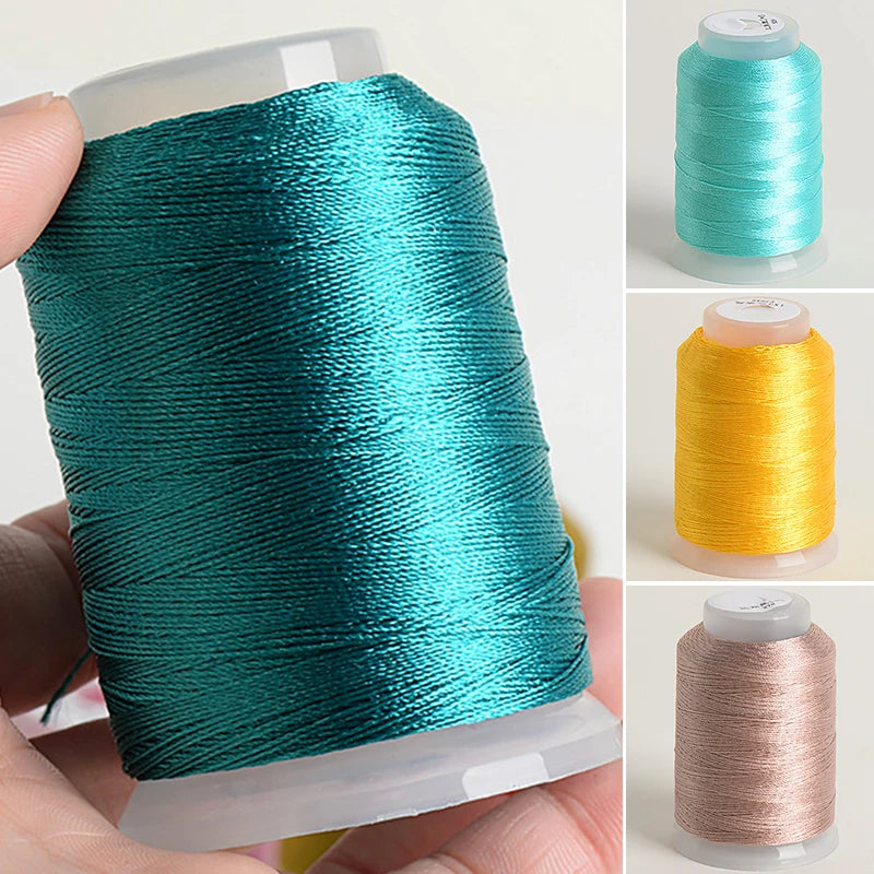 30g/Roll 350m Ice Silk Emboroidery Thread - ATSProducts