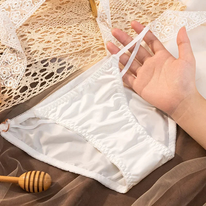 Moonbiffy Satin Low Waist Panties - ATSProducts