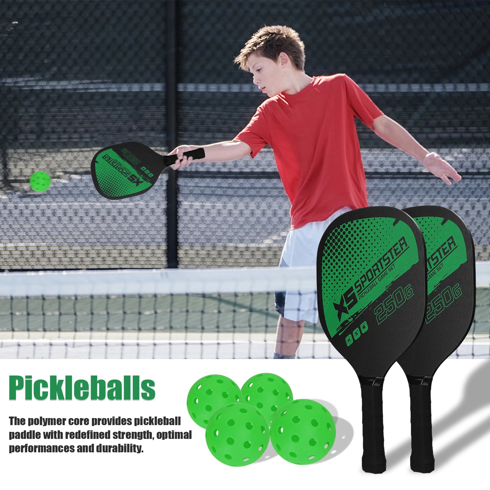 Pickleball Paddle Set