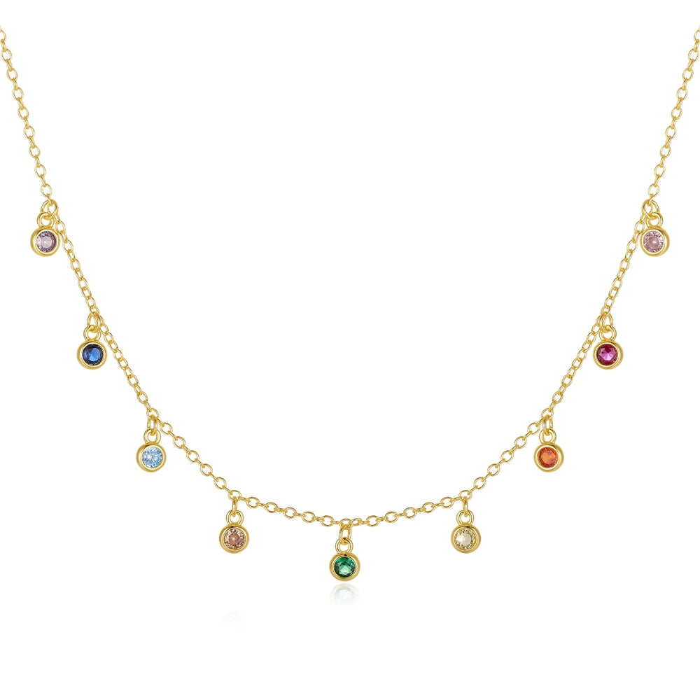 Aide French Round Zirconium Necklace - ATSProducts