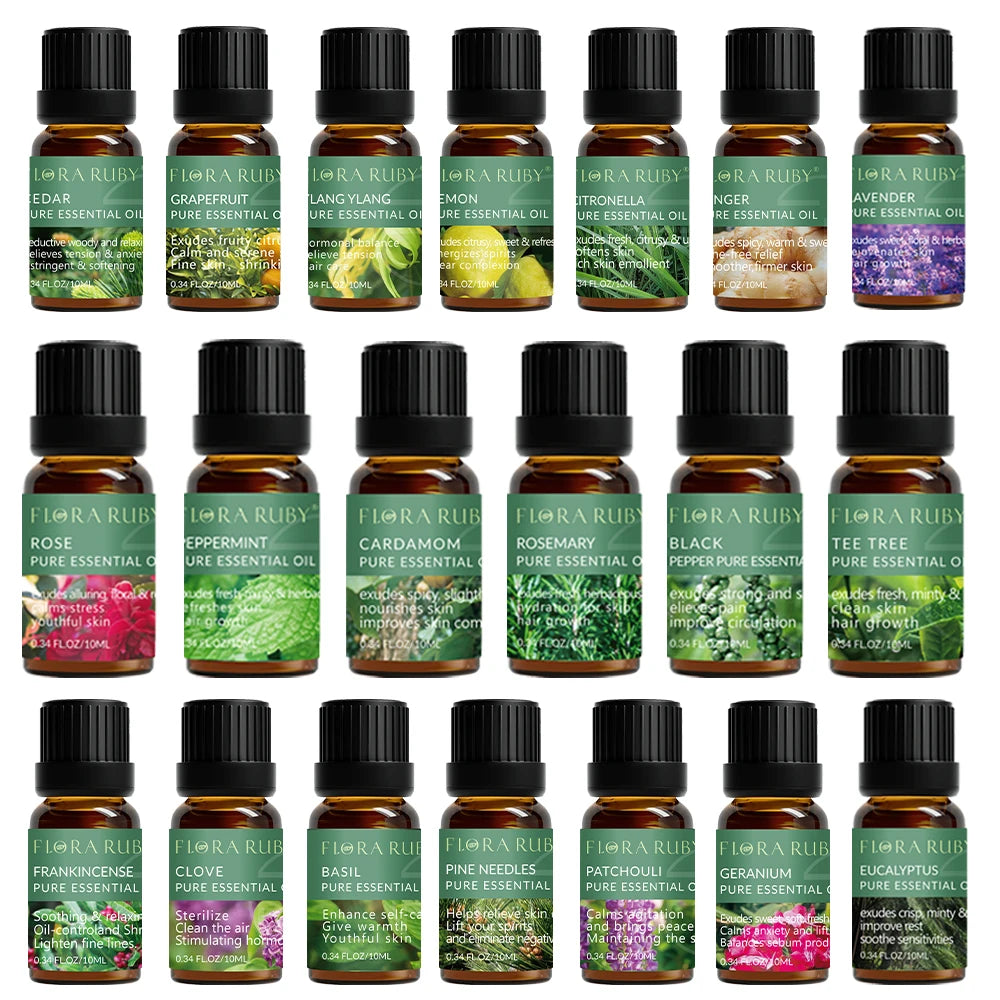 Flora Ruby 10ml Essential Oils - ATSProducts