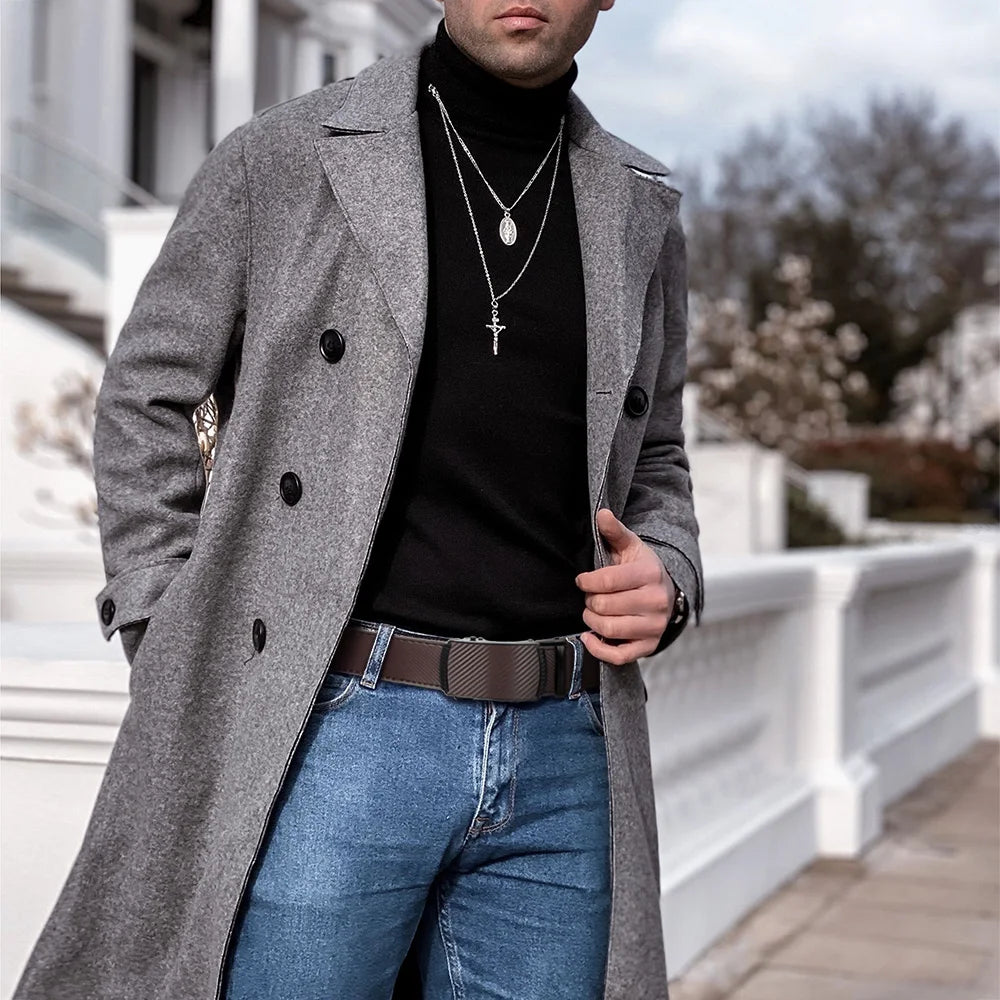 Doopai Automatic Buckle Leather Belts - ATSProducts