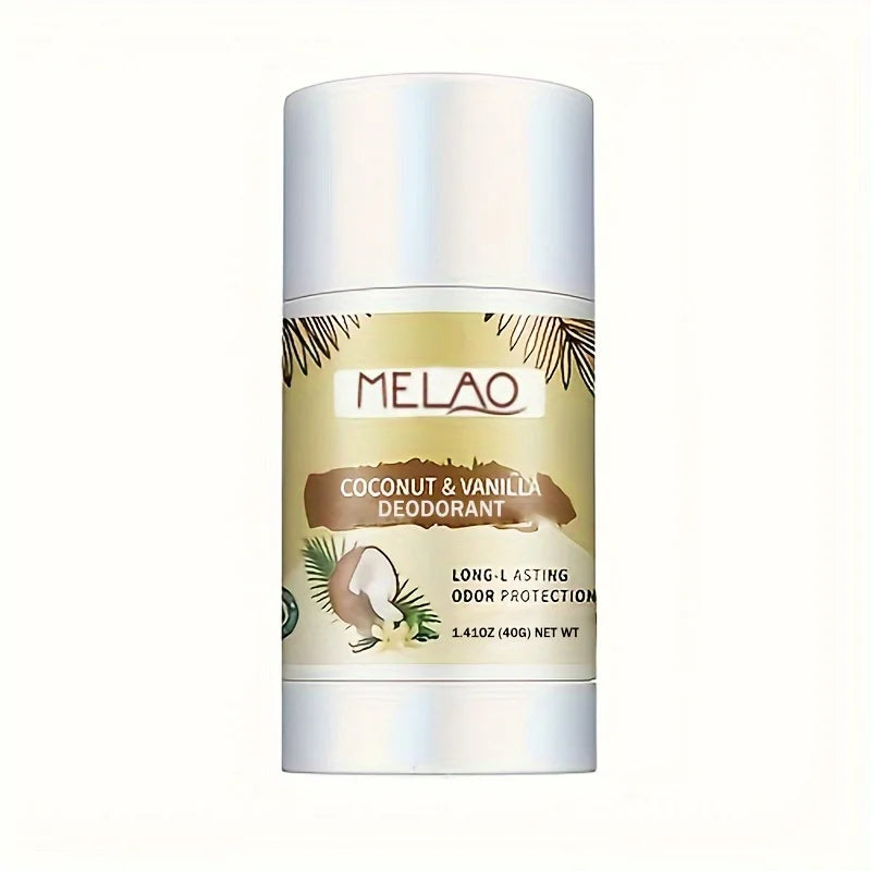 MELAO Deodorant | Natural Deodorant for Men and Women, Aluminum Free with Baking Soda, Probiotics, Coconut Oil and Shea Butter - ATSProducts