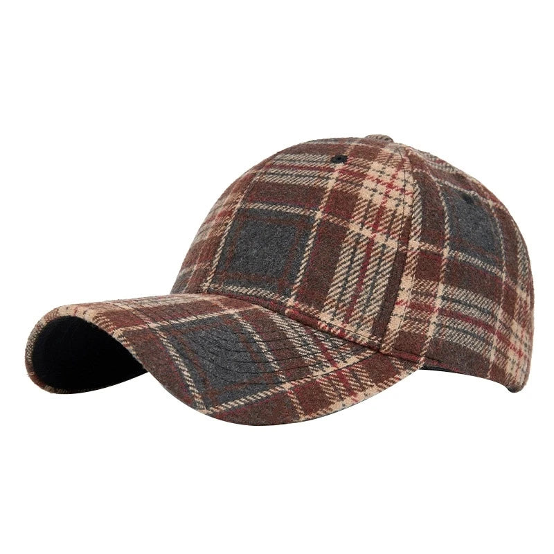 Plaid Baseball Cap - ATSProducts