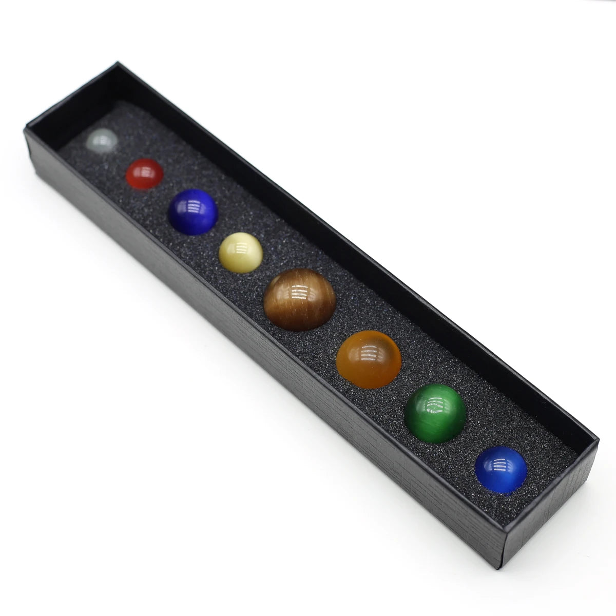 Eight Planets of The Solar System Chakra Model Set - ATSProducts