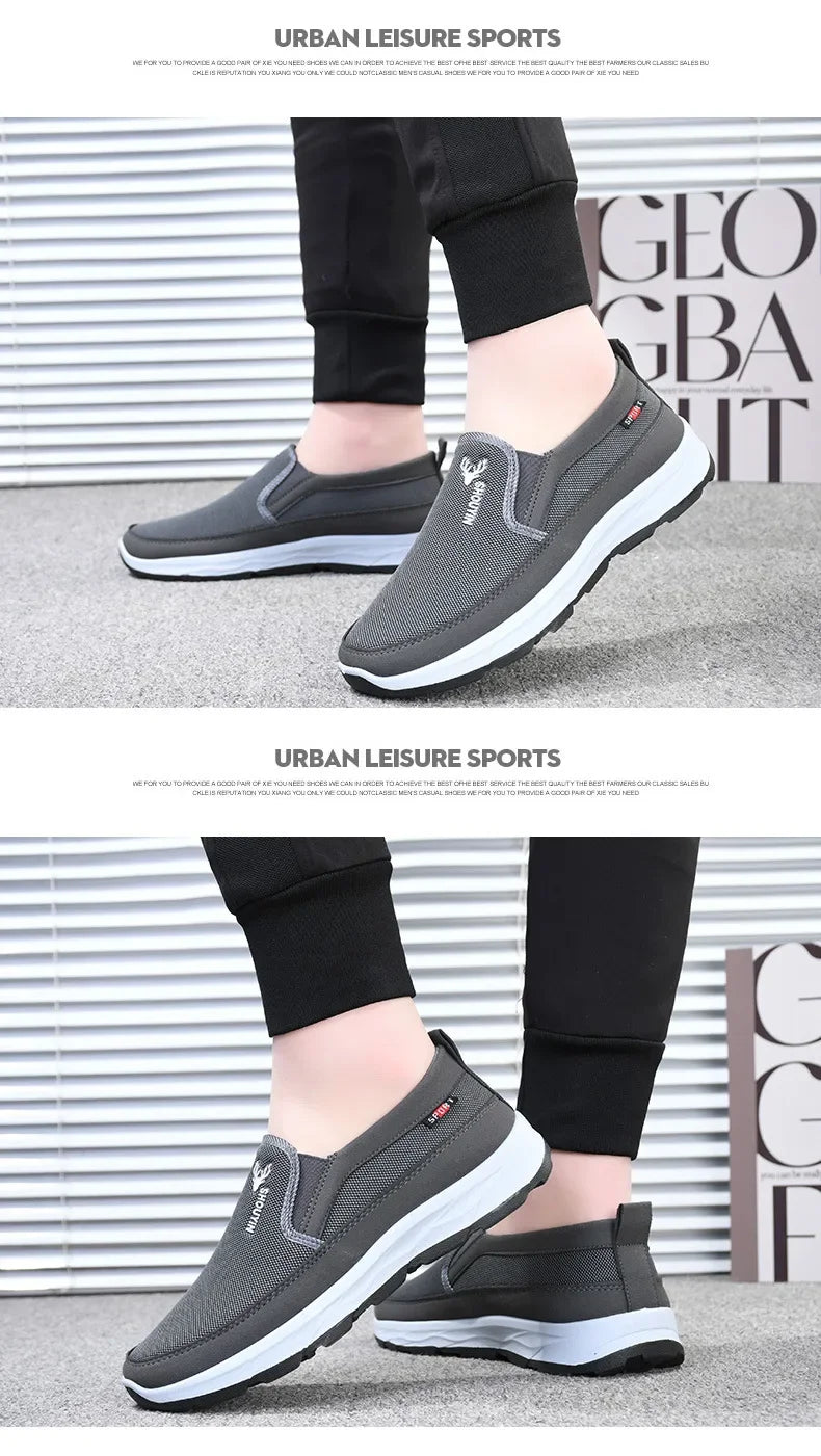 Men's Cloth Slip-On Anti-Slip Loafers - ATSProducts