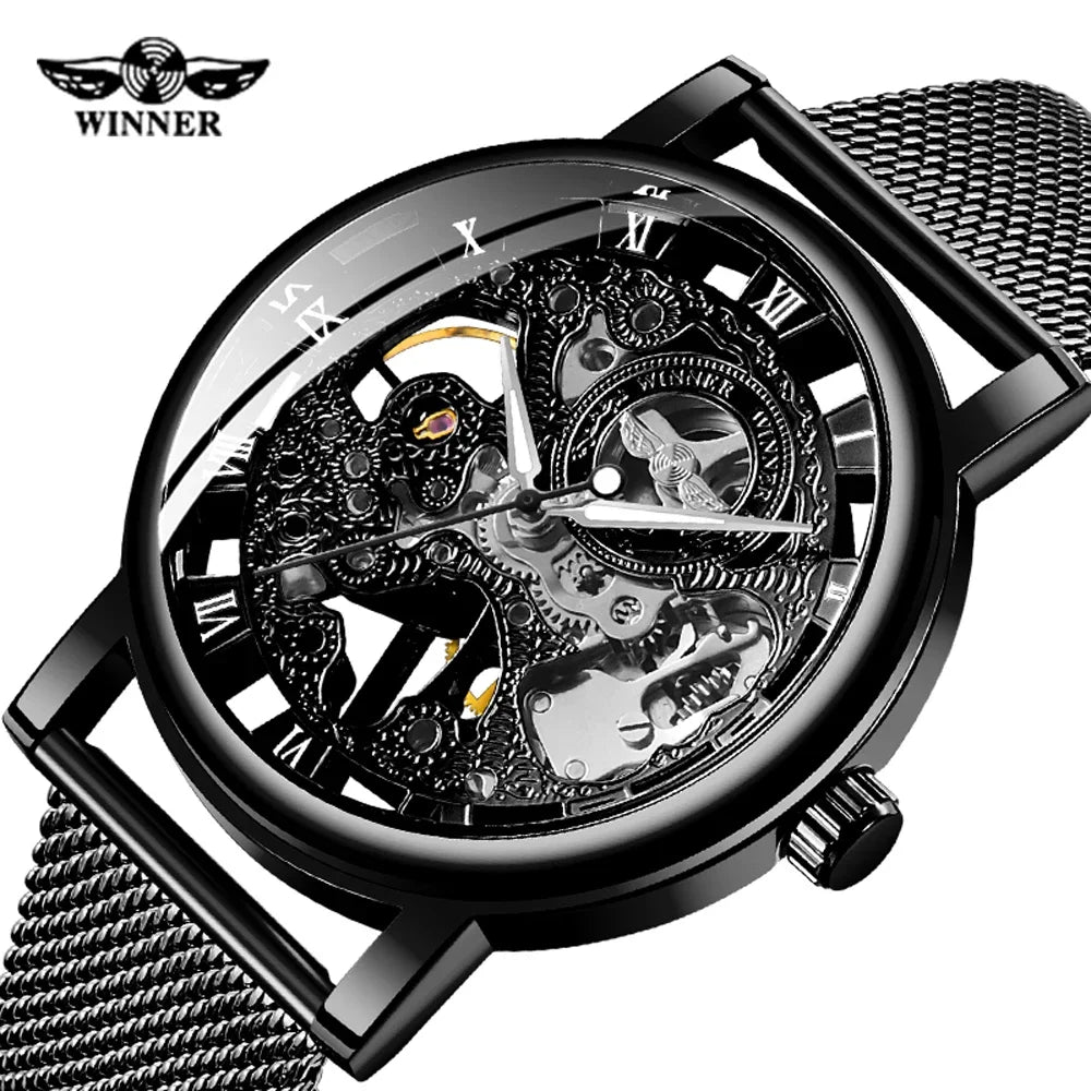 Mechanical Men's Stainless Steel Watch - ATSProducts