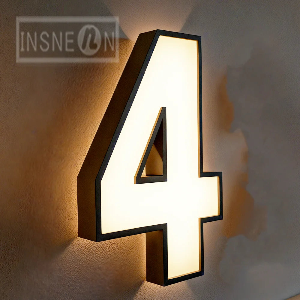 Custom Stainless Steel LED Sign - ATSProducts