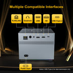 Portable Projector Smart Voice Remote Control Digital Projector Full HD 1080P 4k Projector - ATSProducts