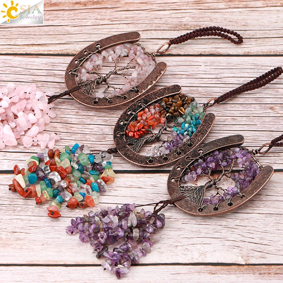 7 Chakras Tree of Life Pendant - ATSProducts