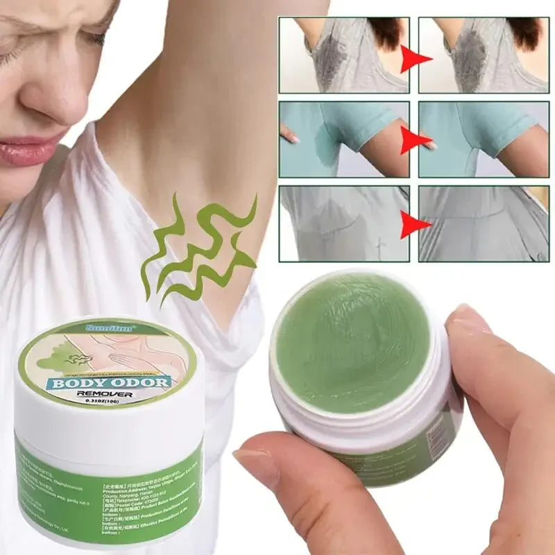 Body Odor Remove Cream Underarm Bad Smell Sweating Removal Armpit Refreshing Antiperspirant Lasting Aroma Deodorant Body Care - ATSProducts