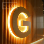 Custom Stainless Steel LED Sign - ATSProducts