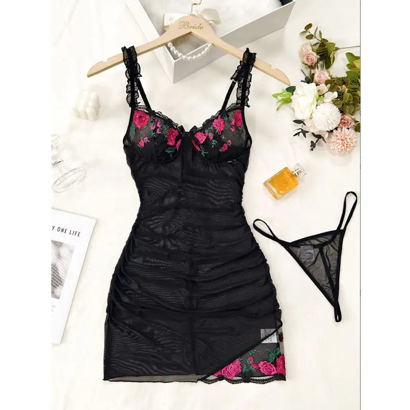 Underwire Bra And Panty Set - ATSProducts