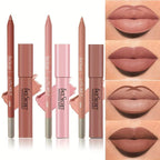 Waterproof Matte Lipliner & Lipstick Set - ATSProducts