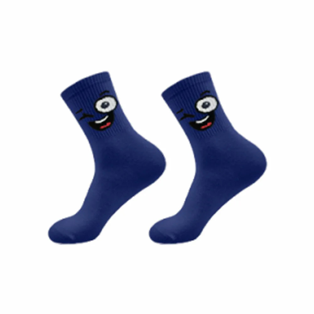 Uiushe Colorful Goofy Face Socks - ATSProducts