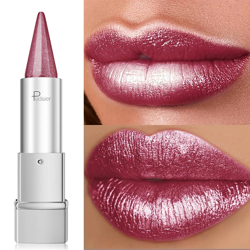 Pearlescent Sparkle Waterproof 24 Hour Lipstick - ATSProducts