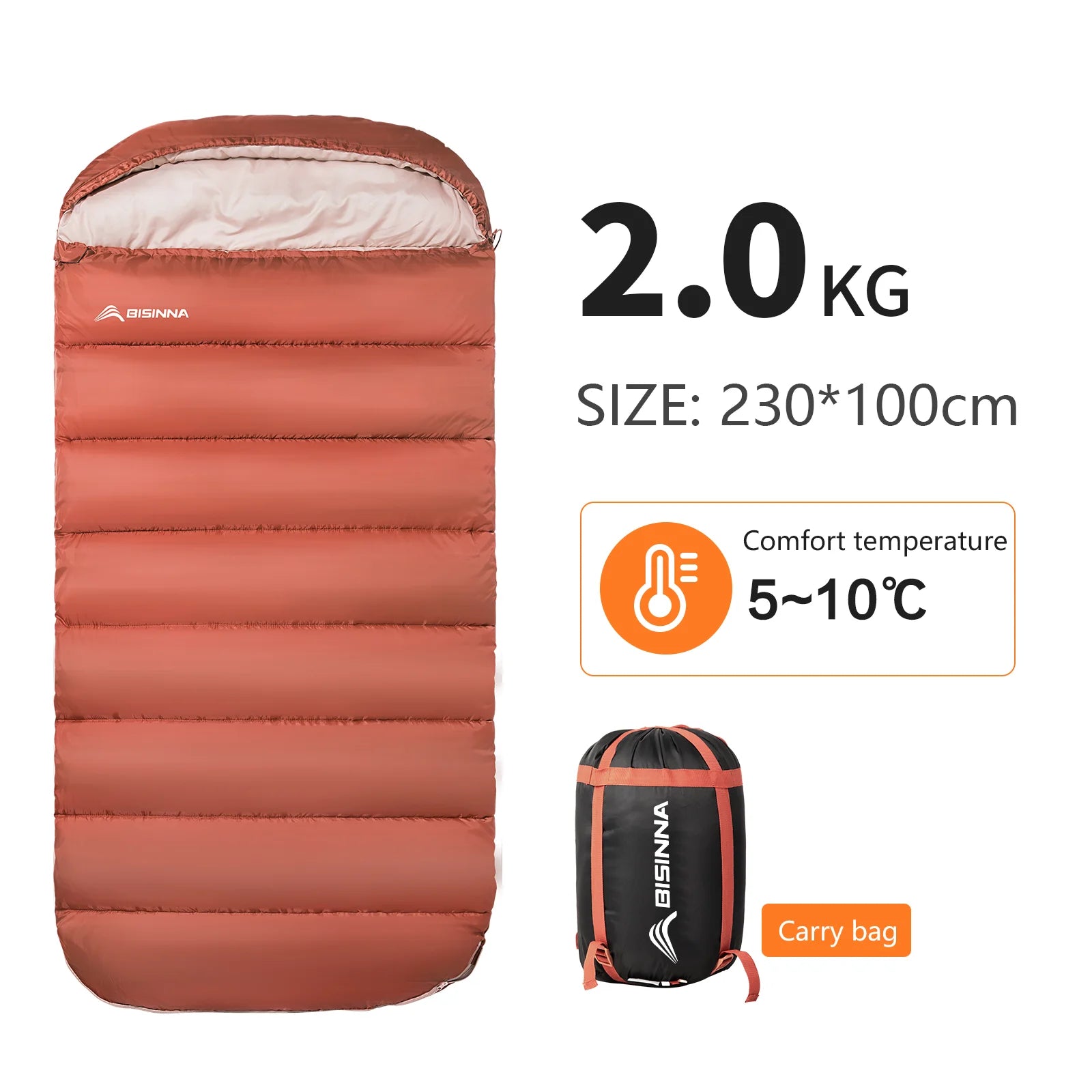 BISINNA Large Sleeping Bag