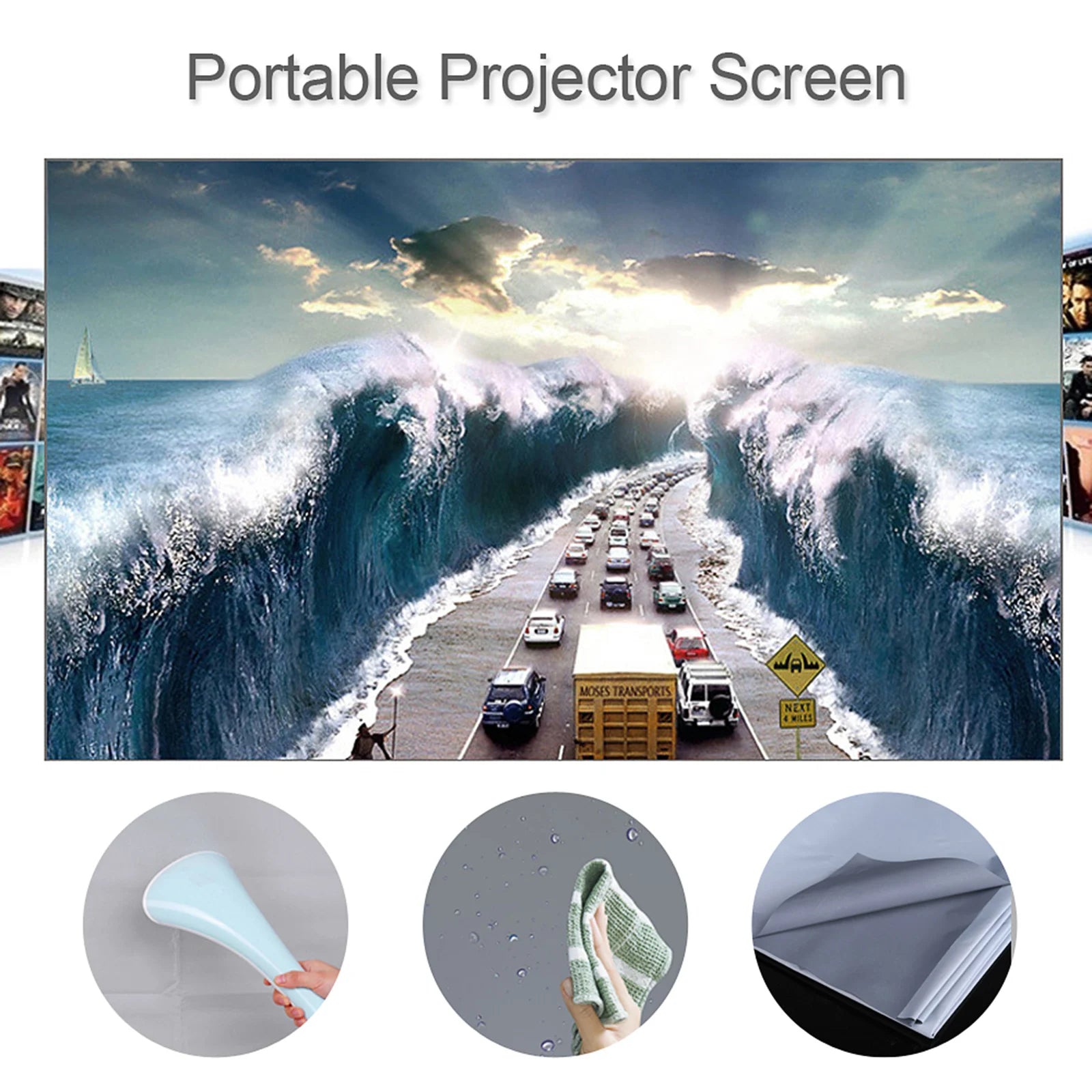 Portable Projector Screen - ATSProducts