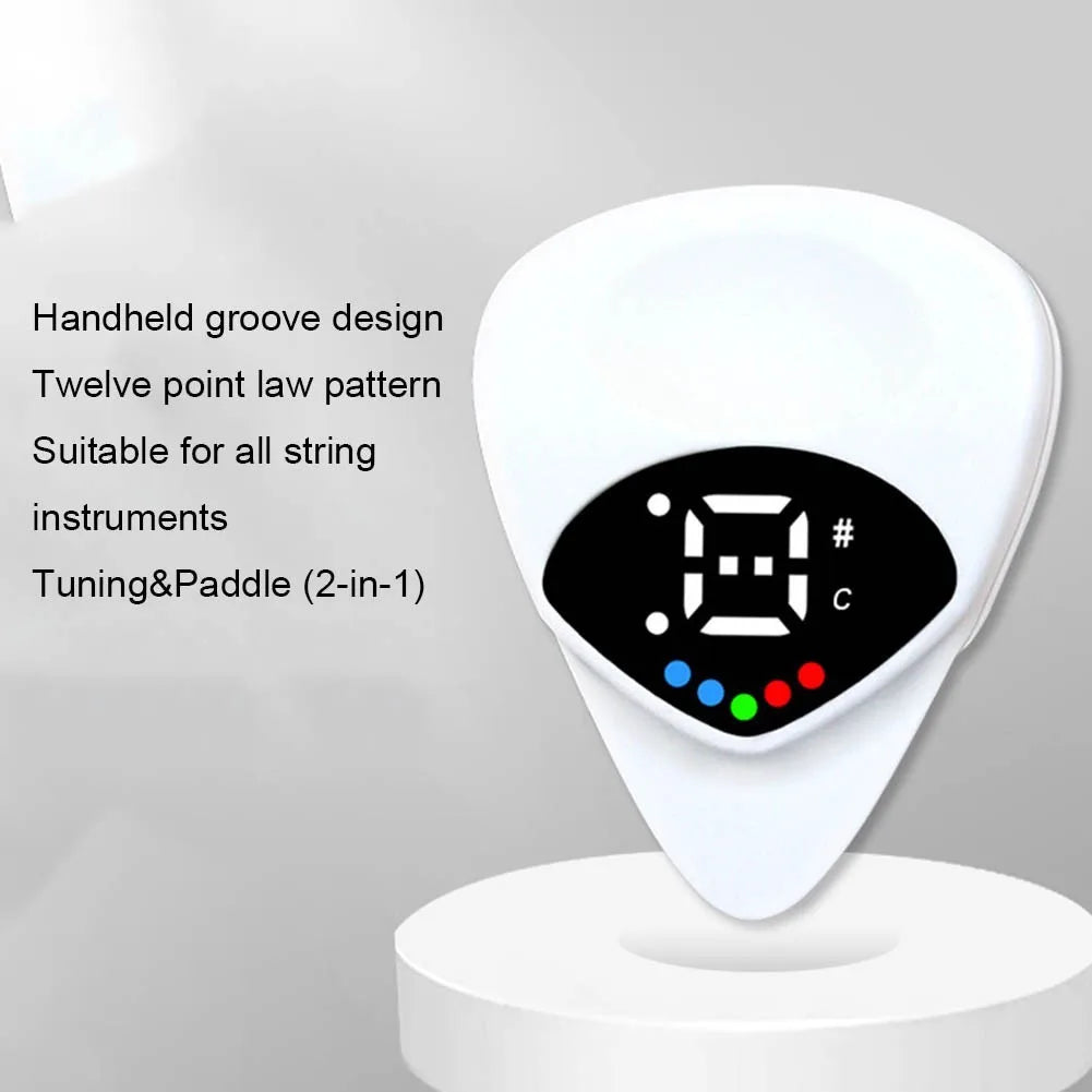 2-in-1 Guitar Pick Tuner Tunning - ATSProducts