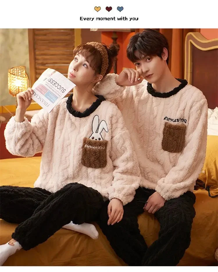 GDUWNFR Couples Winter Pajamas - ATSProducts