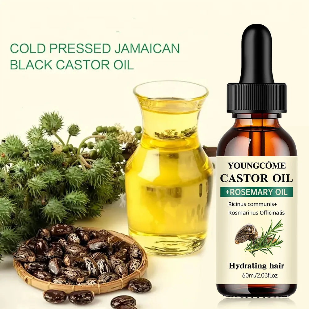 YoungCôme Castor And Rosemary Oil for Hair Growth