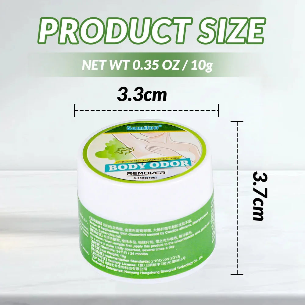 Body Odor Remove Cream Underarm Bad Smell Sweating Removal Armpit Refreshing Antiperspirant Lasting Aroma Deodorant Body Care - ATSProducts