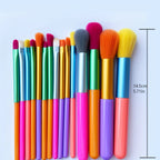 15Pc Makeup Brushes