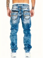 Men's Stone Washed Jeans - ATSProducts