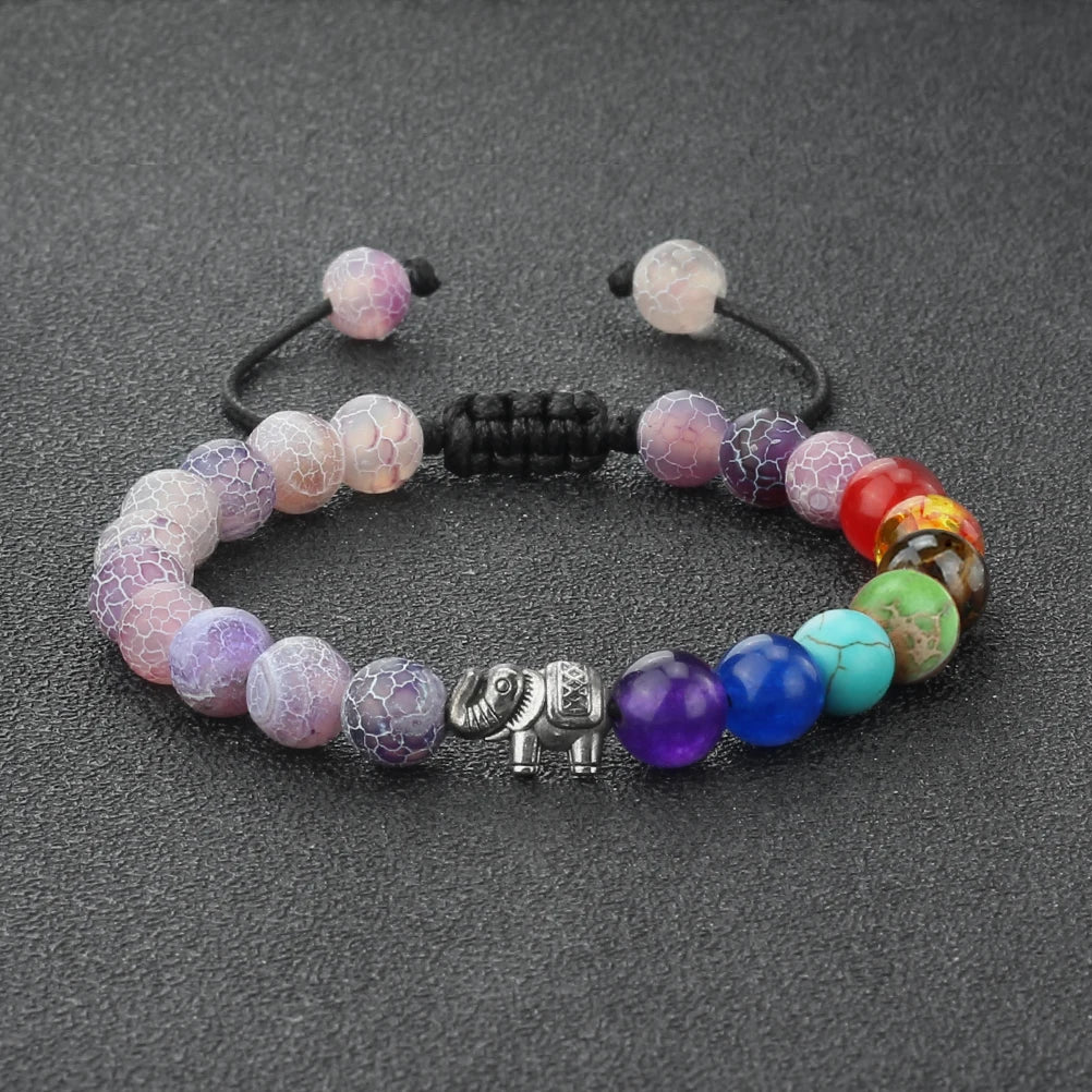 Handmade Natural Stone 7 Chakra Beaded Bracelets - ATSProducts