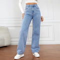 Owner Girl High-Waist Straight-Leg Jeans - ATSProducts