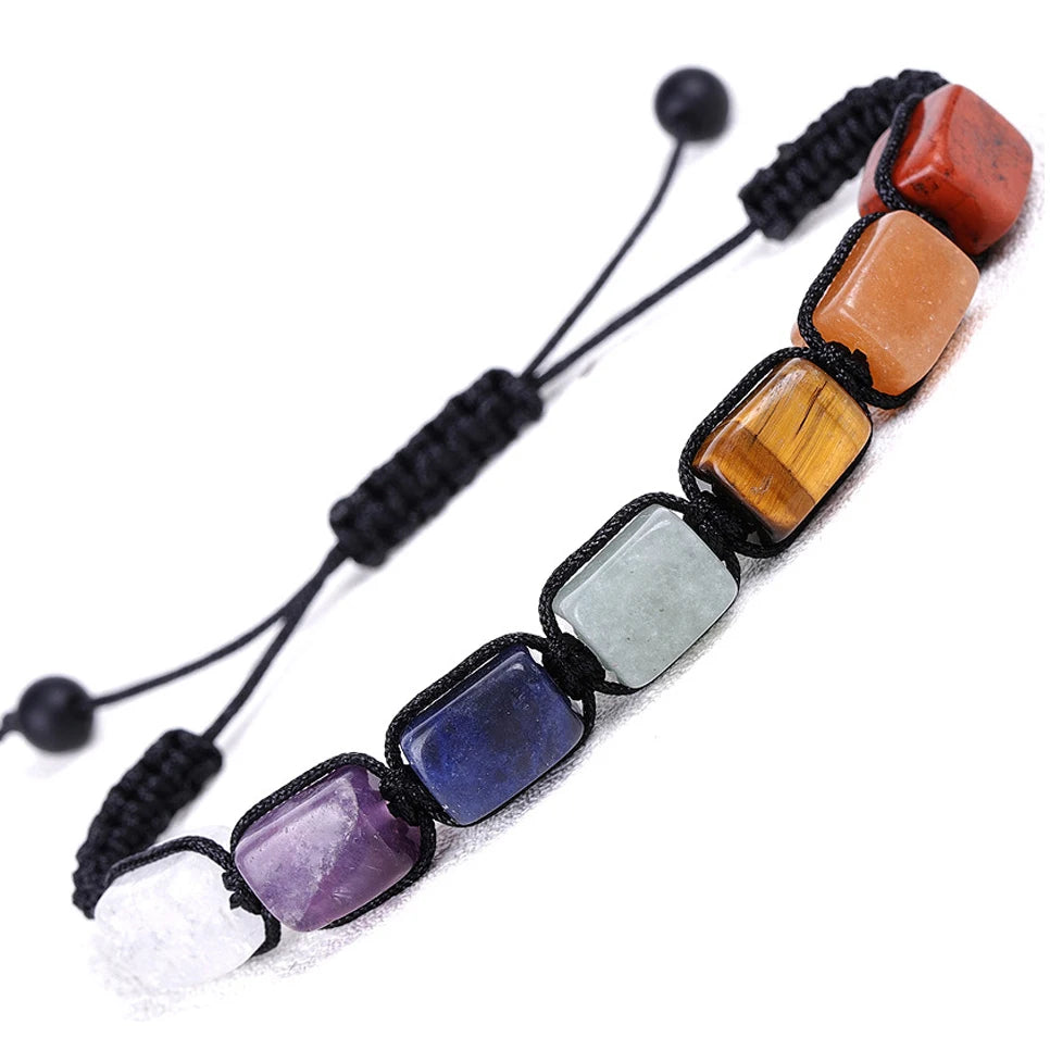 7 Chakra Natural Stone Beaded Bracelet - ATSProducts