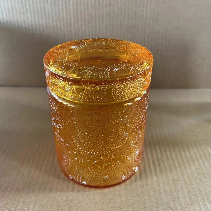 Glass Candle Jar with Lid - ATSProducts
