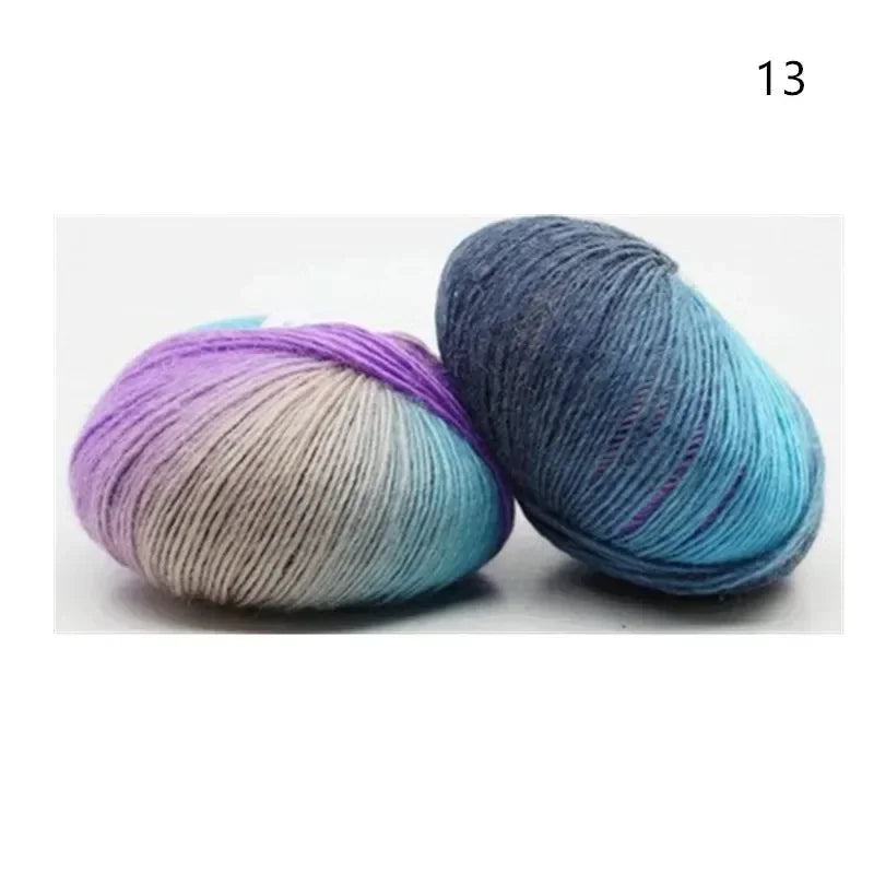 ToToro 50g/ball Rainbow Yarn - ATSProducts
