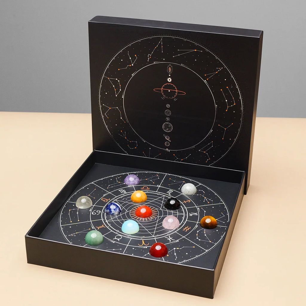 Natural Crystal Ball Constellation Healing Stones - ATSProducts