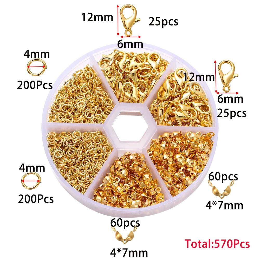 St.Kunkka 210-400pcs/Box Jewelry Making Kits - ATSProducts