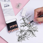 14 PCS/SET 4H-14B Wooden Lead Pencils Set - ATSProducts