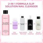 8oz Nail Cleanser 2 in 1 Nail Polish Remover