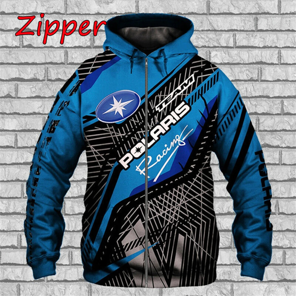 Polaris Racing Rzr Hooded Jacket - ATSProducts