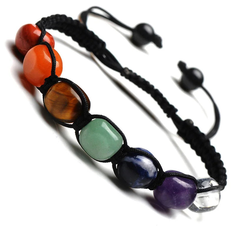 7 Chakra Natural Stone Beaded Bracelet - ATSProducts