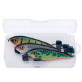 VTAVTA 3pcs/Box Rattling  VIB Fishing Lure 105mm 30g Sinking Wobbler Hard Tackle Kit - ATSProducts