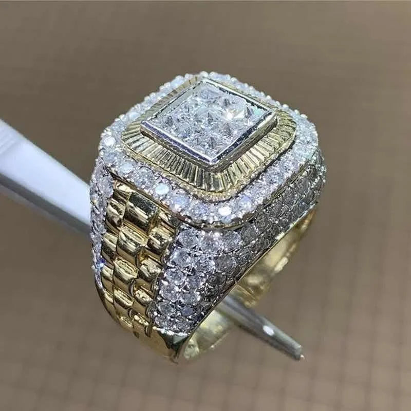 Gold Plated Zircon Ring - ATSProducts