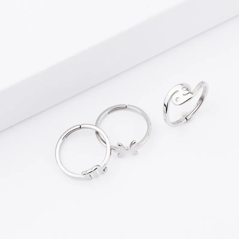 12 Constellation Adjustable Rings