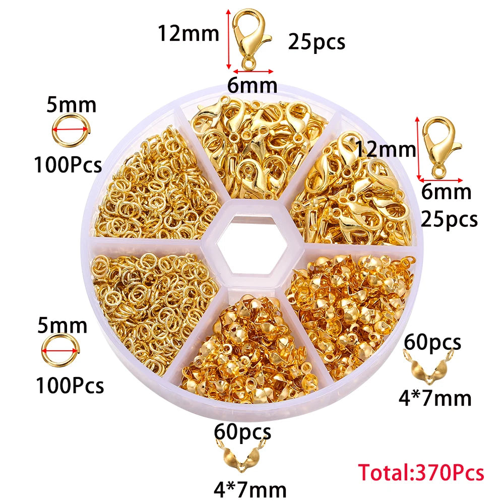 St.Kunkka 210-400pcs/Box Jewelry Making Kits - ATSProducts