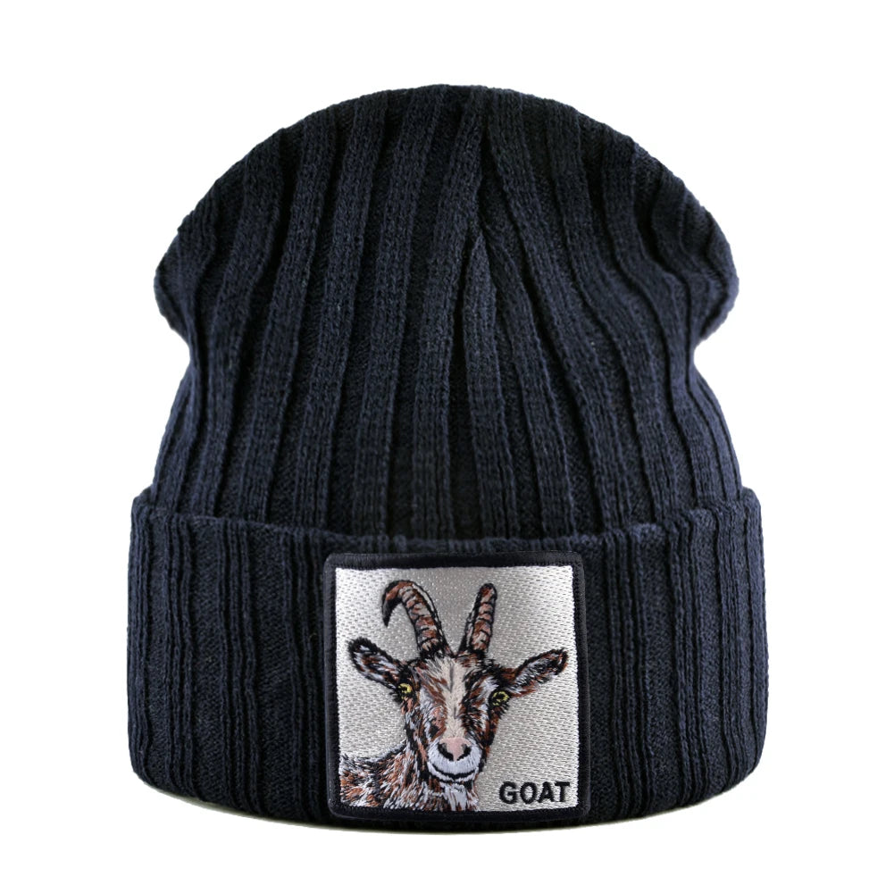 K Kissbaobei Embroidered Goat Beanies - ATSProducts