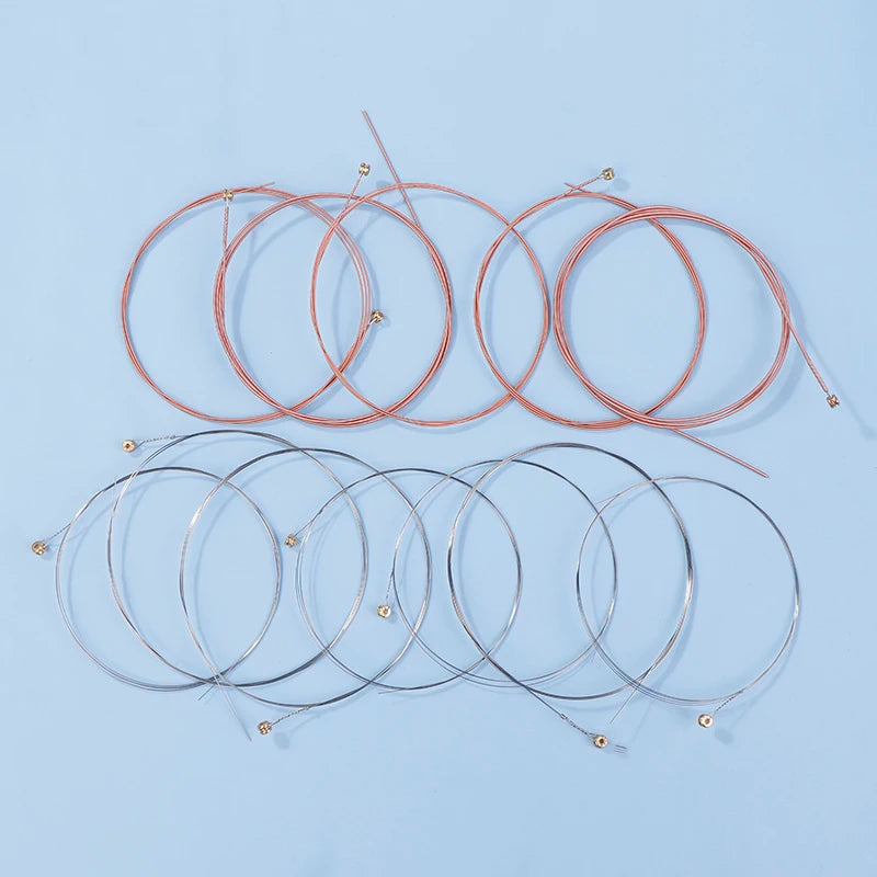 1 Set Of 12 Acoustic Guitar Strings - ATSProducts