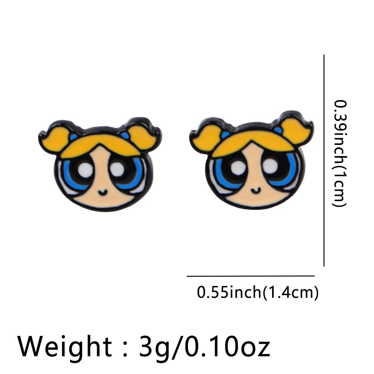Cute Things Powerpuff Girls Earrings - ATSProducts
