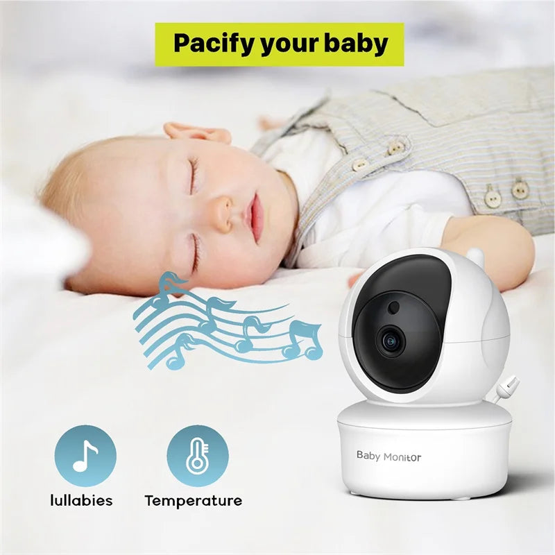 Babystar 5inch Video Baby Monitor with Remote