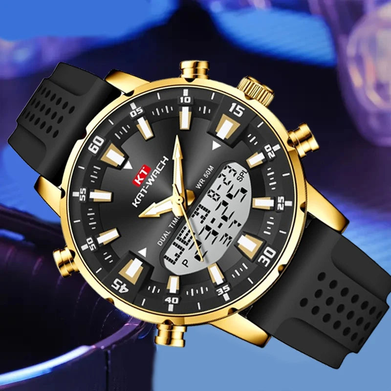 Multifunctional Dual-Display Sports Watch - ATSProducts